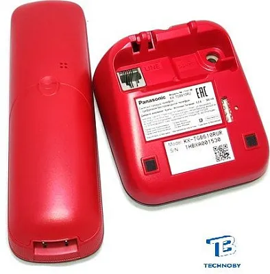 картинка Радиотелефон Panasonic KX-TGB610RUR