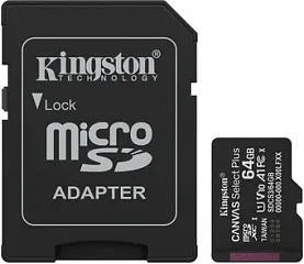 картинка Карта памяти Kingston SDCS3/64GB