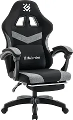 картинка Кресло Defender Runa PRO 64814 Черный/Серый