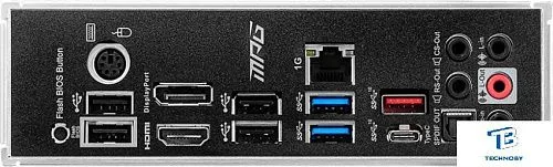 картинка Материнская плата MSI MPG B550 GAMING PLUS