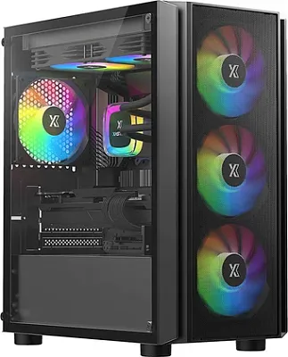 картинка Корпус XASTRA A402M 4ARGB Black