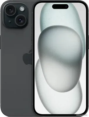картинка Смартфон iPhone 15 Black 128GB