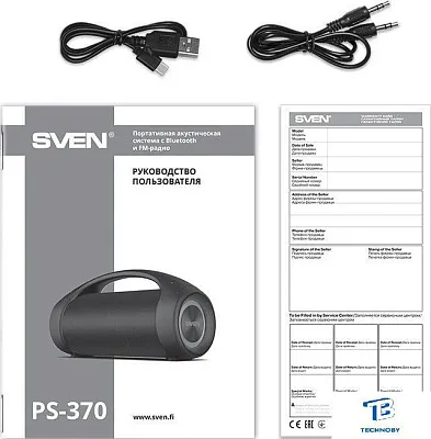 картинка Портативная колонка Sven PS-370