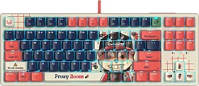 картинка Клавиатура A4Tech Bloody AT87 Proxy Boom бежевый/красный