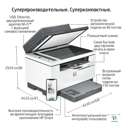картинка МФУ HP LaserJet M236sdw
