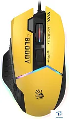 картинка Мышь A4Tech Bloody W95 Max Sport желтый