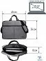 картинка Сумка MIRU Large Gray 1033 - превью 5