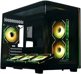 картинка Корпус XASTRA QR600M 6ARGB C10-UC Black