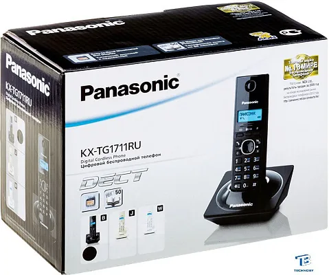 картинка Радиотелефон Panasonic KX-TG1711RUB