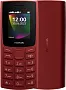 картинка Кнопочный телефон Nokia 106 TA-1564 RED - превью 1