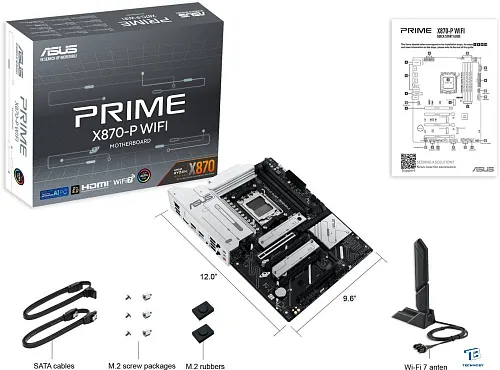 картинка Материнская плата Asus Prime X870-P WiFi