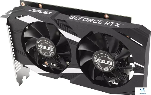 картинка Видеокарта Asus RTX 3050 (DUAL-RTX3050-O6G)