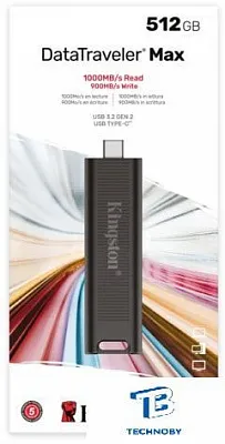 картинка Флэш накопитель Kingston DTMAX/512GB