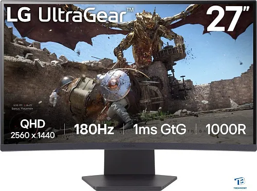 картинка Монитор LG 27GS60QC-B