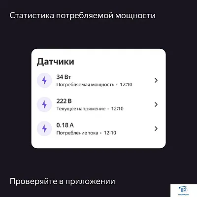 картинка Умная розетка Яндекс YNDX-00540WHT белый