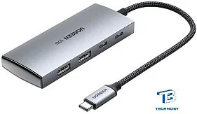 картинка USB хаб Ugreen CM480 30758
