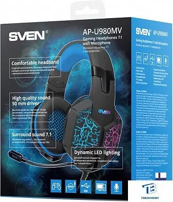 картинка Наушники Sven AP-U980MV