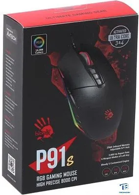 картинка Мышь A4Tech Bloody P91s черный