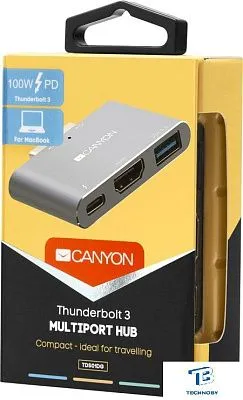картинка USB хаб Canyon CNS-TDS01DG