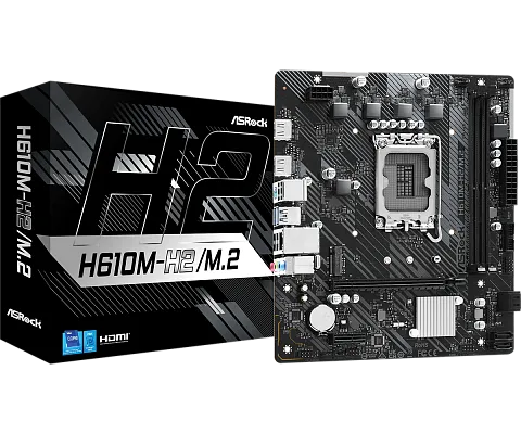 картинка Материнская плата ASRock H610M-H2/M.2