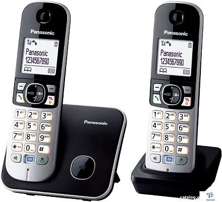 картинка Радиотелефон Panasonic KX-TG6812RUB