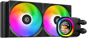 картинка СВО ID-Cooling FX240 LCD Black