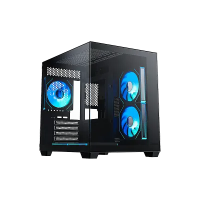 картинка Корпус XASTRA QW400M 5ARGB-C6-AC Black