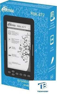 картинка Электронная книга Ritmix RBK-477