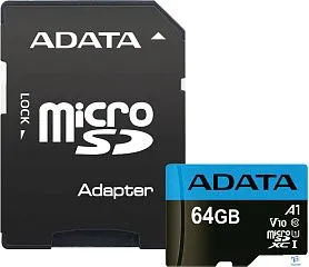 картинка Карта памяти A-Data 64GB AUSDX64GUICL10A1-RA1
