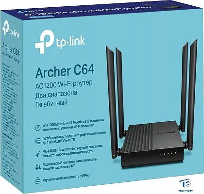 картинка Маршрутизатор TP-Link Archer C64