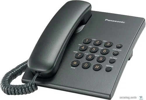 картинка Телефон Panasonic KX-TS2350RUB