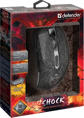 картинка Мышь Defender Shock GM-110L