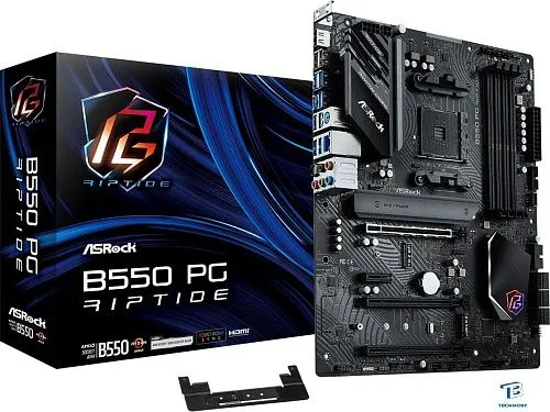 картинка Материнская плата ASRock B550 PG RIPTIDE