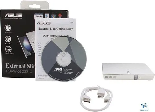 картинка Привод DVD-RW Asus SDRW-08D2S-U LITE Black