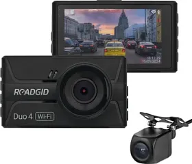 картинка Автомобильный видеорегистратор Roadgid Duo 4 + камера