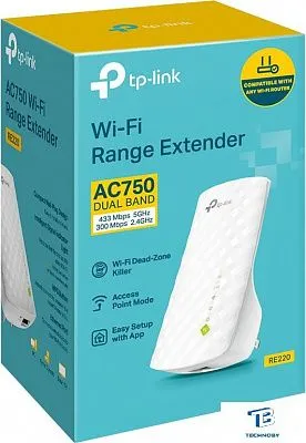 картинка Усилитель сигнала TP-Link RE220