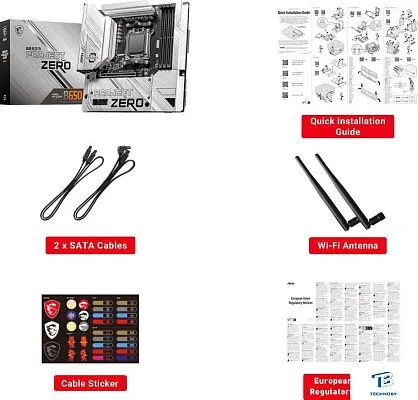 картинка Материнская плата MSI B650M PROJECT ZERO