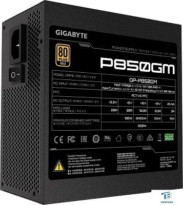 картинка Блок питания Gigabyte GP-P850GM