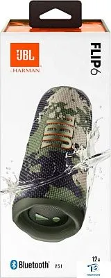 картинка Портативная колонка JBL Flip 6 Камуфляж