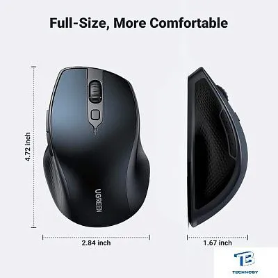 картинка Мышь Ugreen MU101 15807 синий