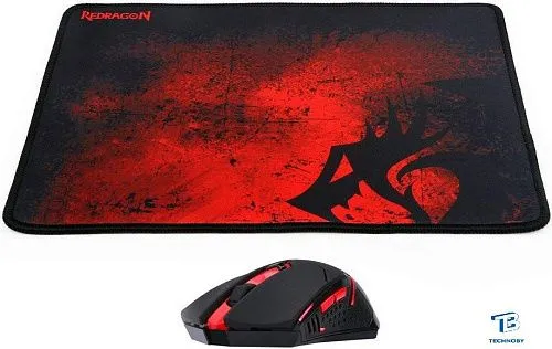 картинка Набор (Мышь+ковер) Redragon M601WL-BA
