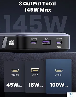 картинка Ugreen Power Bank 25000 mAh PB205 90597A