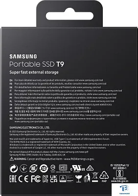 картинка Внешний SSD Samsung T9 2TB MU-PG2T0B/WW