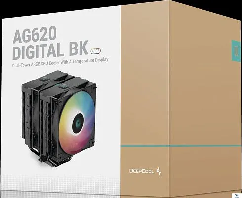 картинка Кулер Deepcool AG620 DIGITAL BK