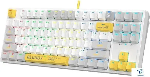 картинка Клавиатура A4Tech Bloody S87 ENERGY WHITE