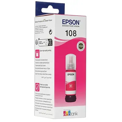 картинка Картридж Epson C13T09C34A 108 красный