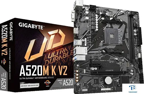 картинка Материнская плата Gigabyte A520M K V2
