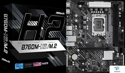 картинка Материнская плата ASRock B760M-H2/M.2