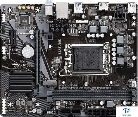 картинка Материнская плата Gigabyte H610M K