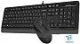 картинка Набор (Клавиатура+мышь) A4Tech Fstyler F1010 черный/серый - превью 3